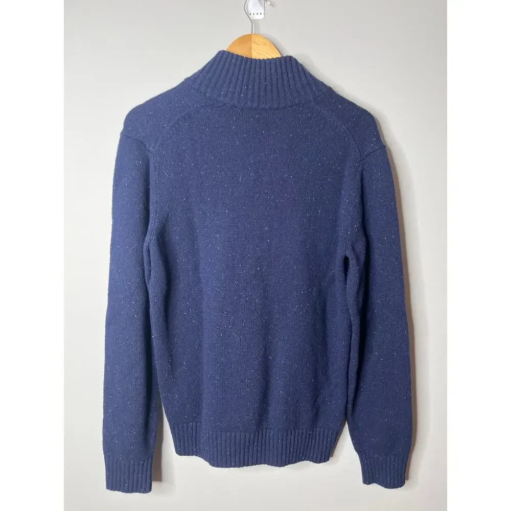 Gap Womens Lambs Wool Half button Sweater Large